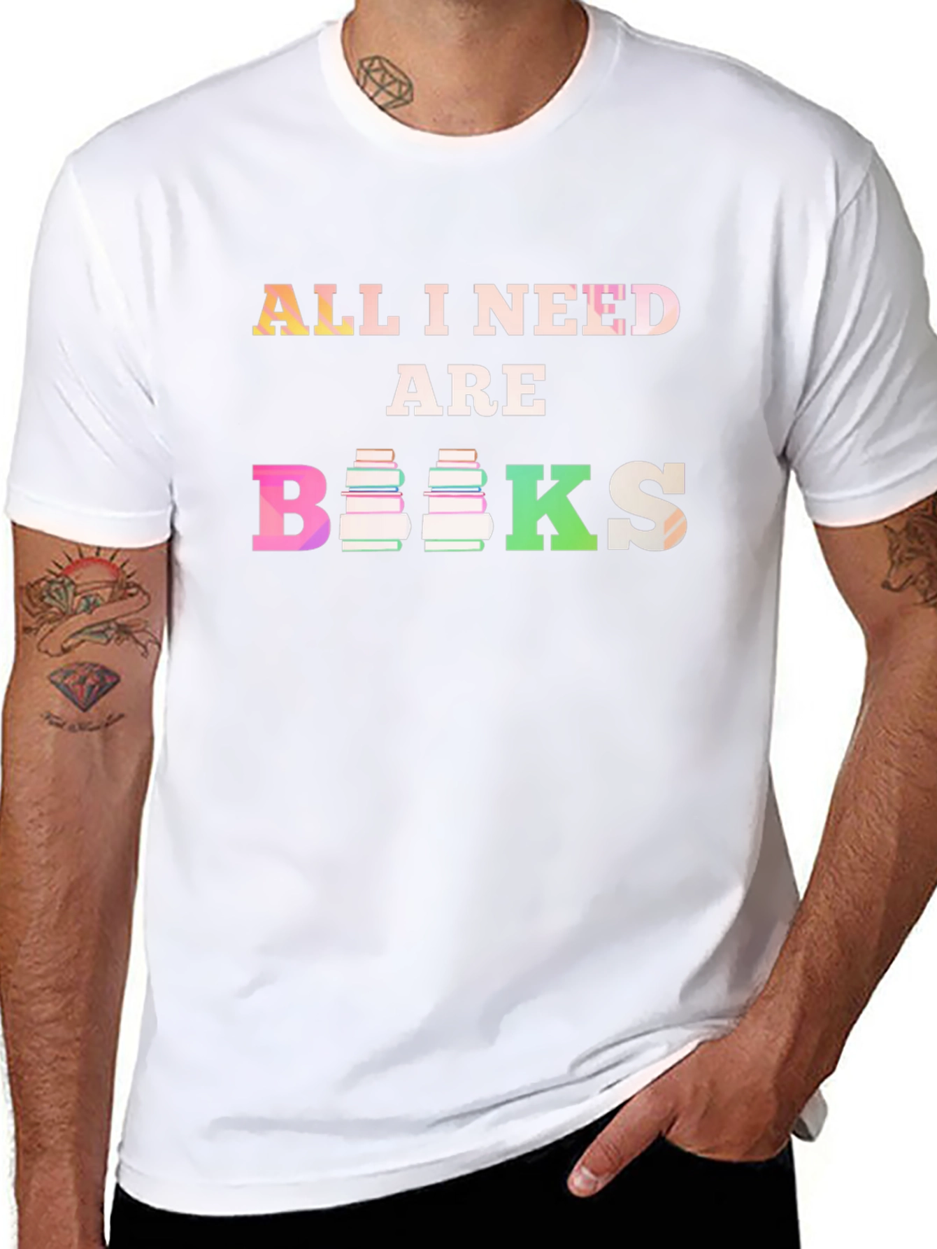 All I Need Are Books T-Shirt
