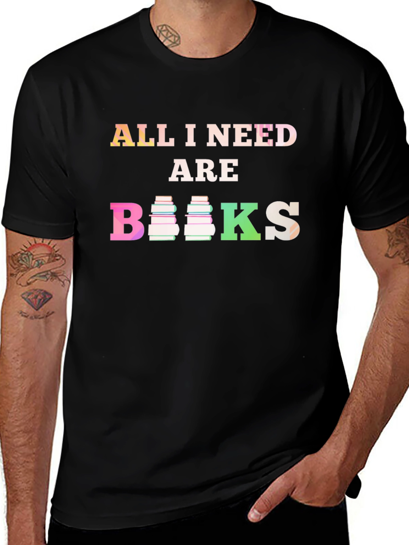 All I Need Are Books T-Shirt