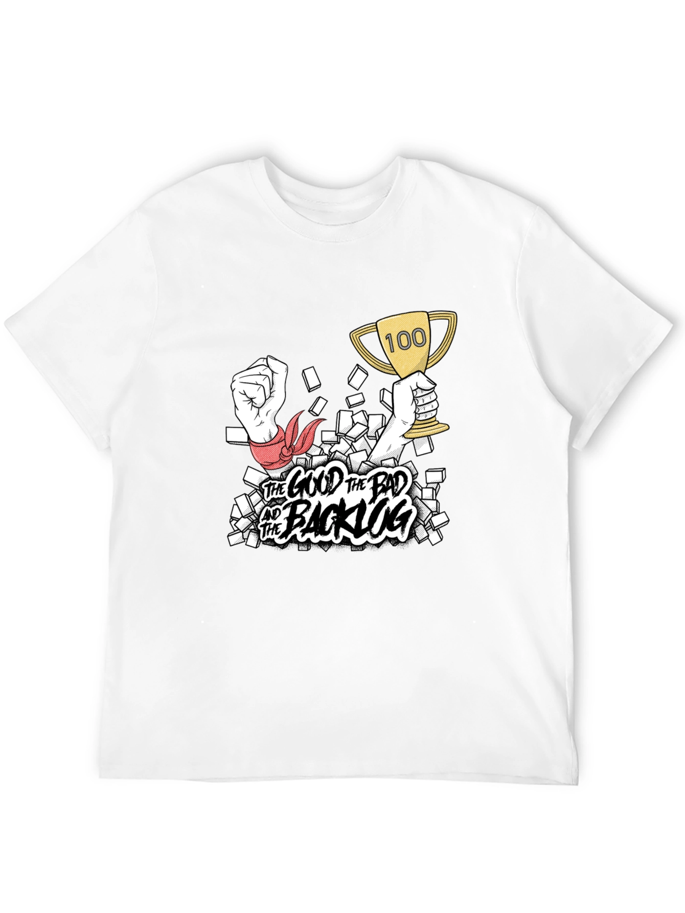 The Good The Bad and The Backlog Graphic Tee