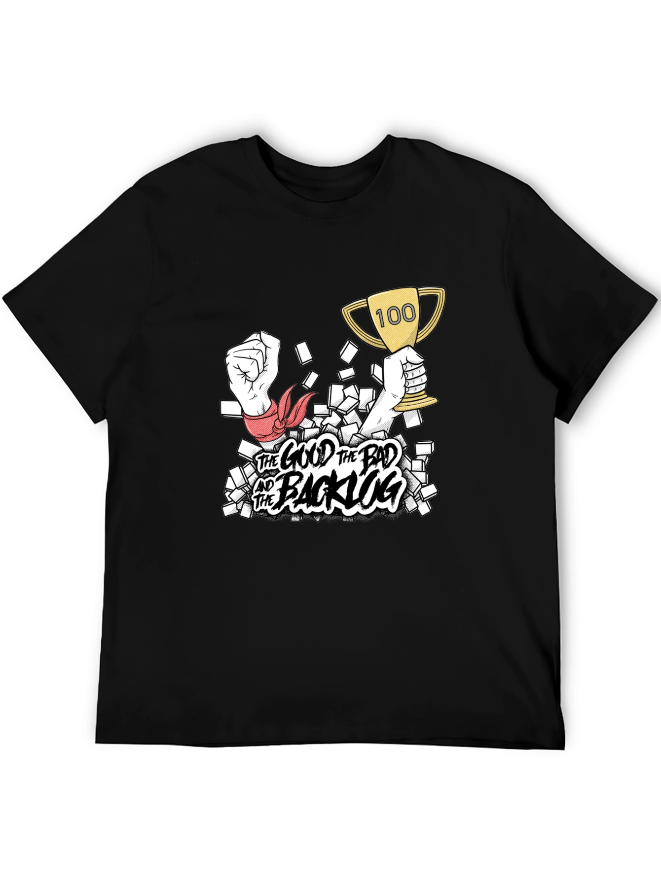 The Good The Bad and The Backlog Graphic Tee