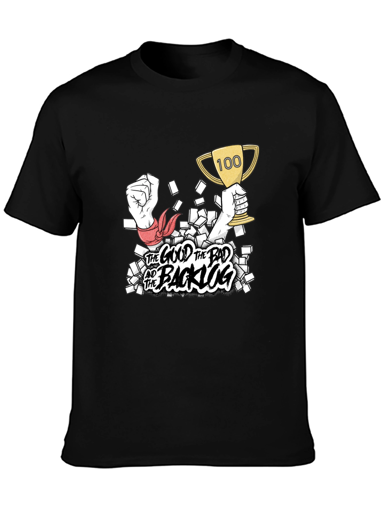The Good The Bad and The Backlog Graphic Tee