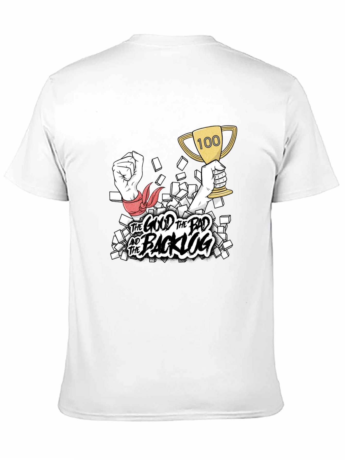 The Good The Bad and The Backlog Graphic Tee