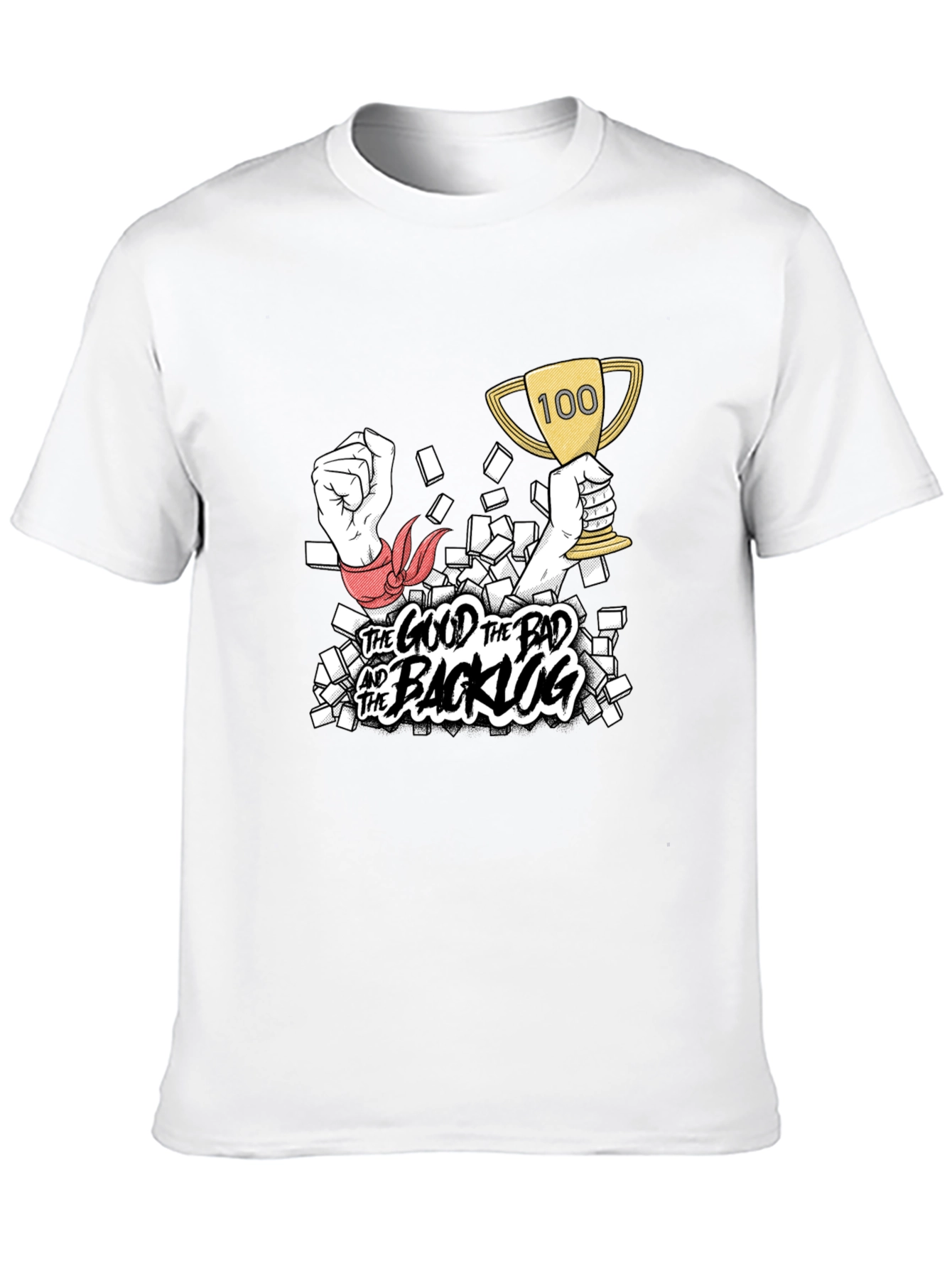 The Good The Bad and The Backlog Graphic Tee