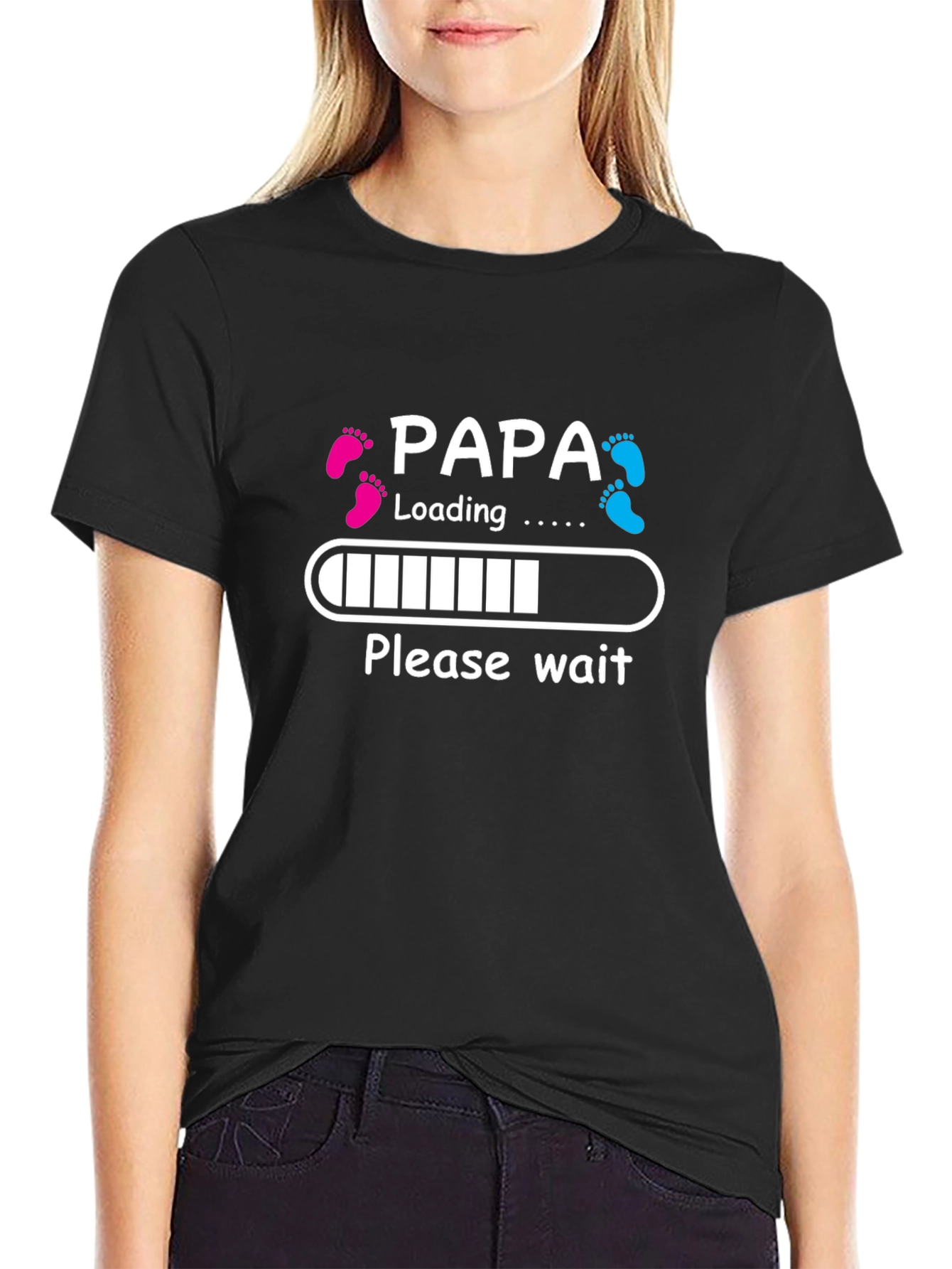 Papa Loading T-Shirt - Dad To Be