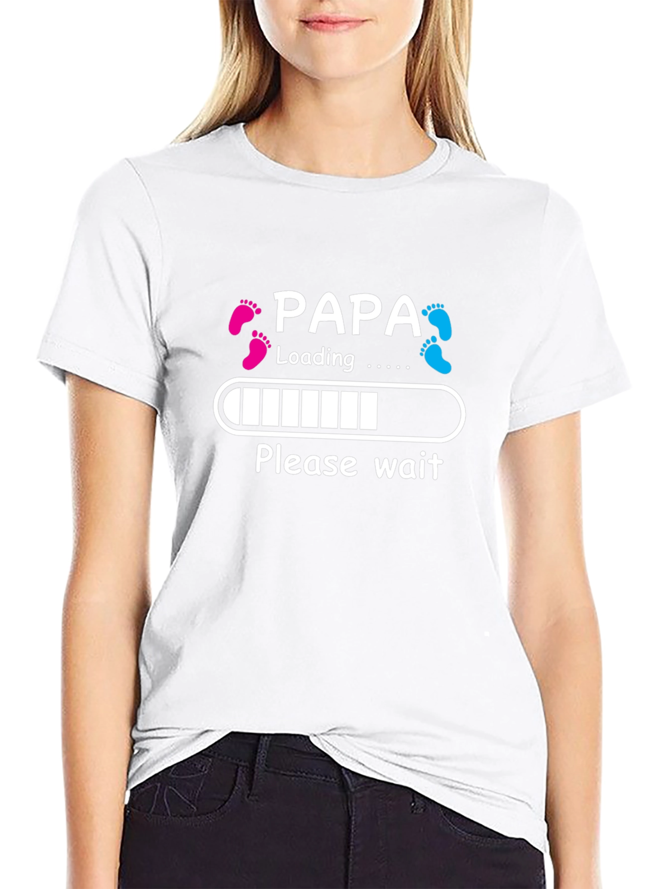 Papa Loading T-Shirt - Dad To Be