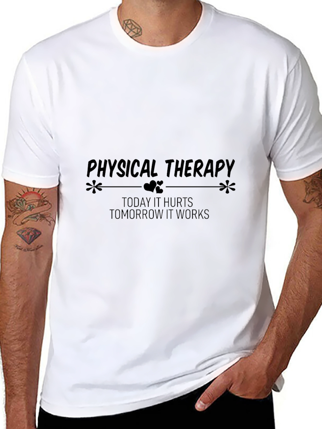 Physical Therapy T-Shirt - Today it Hurts