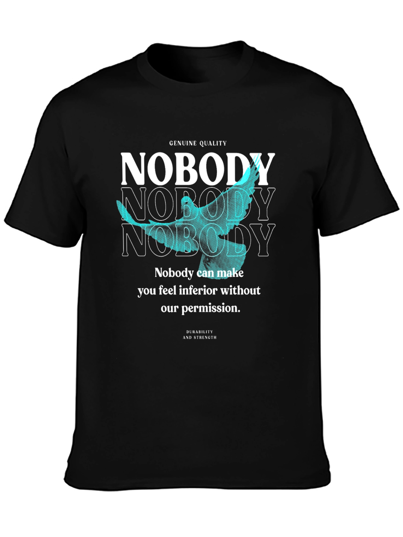 Genuine Quality Nobody Graphic Tee