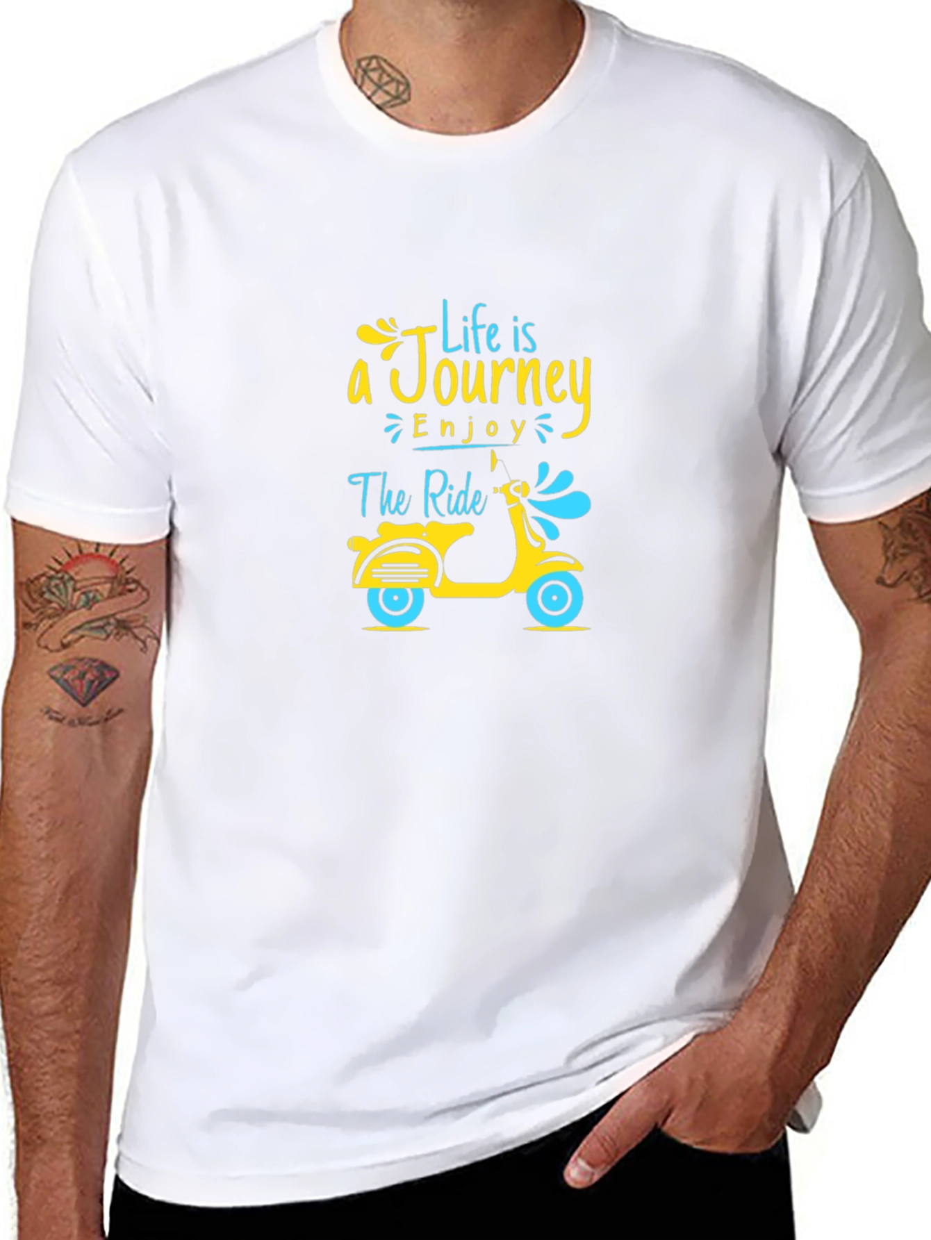 Life is a Journey T-Shirt - Enjoy The Ride