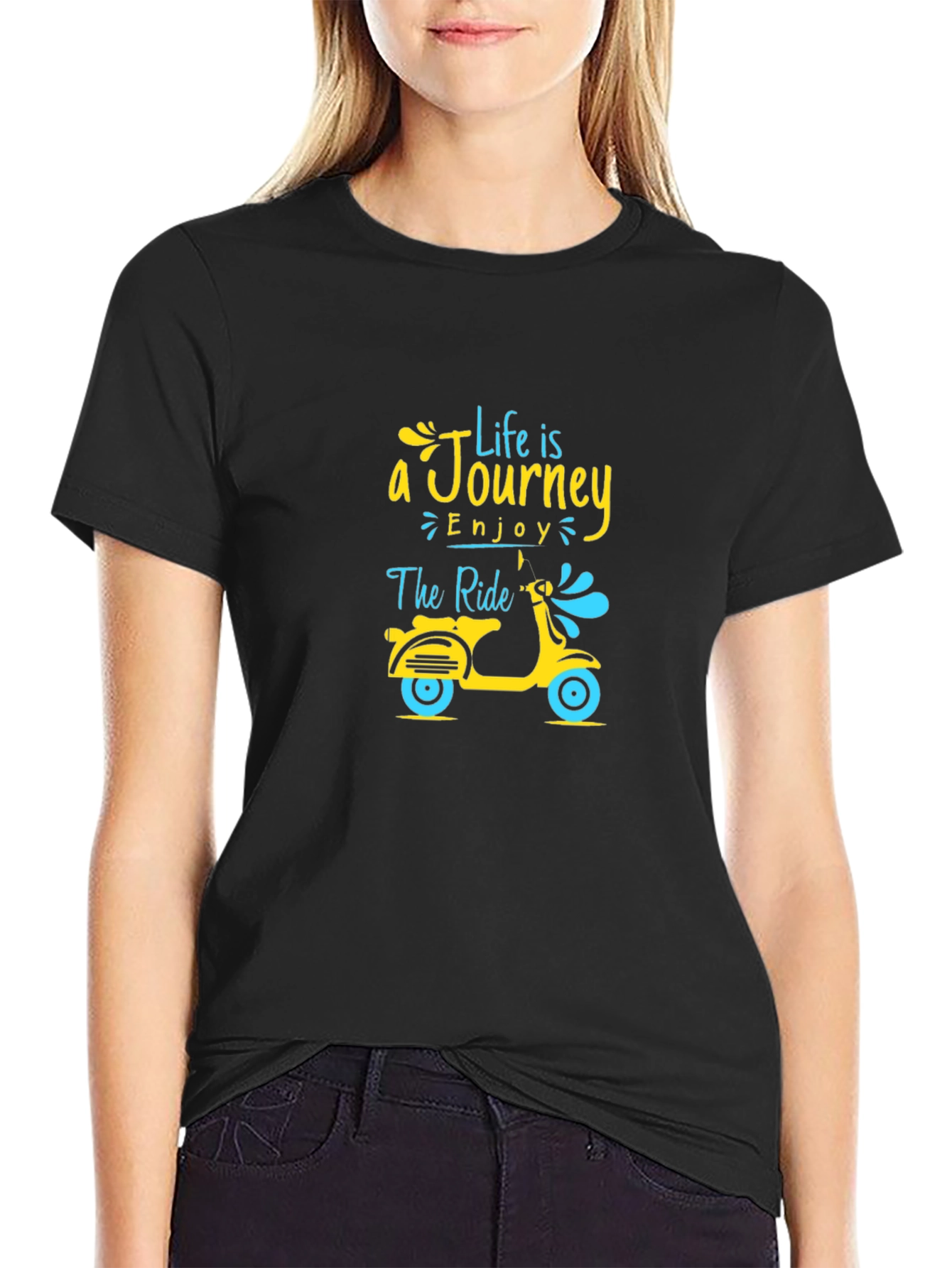 Life is a Journey T-Shirt - Enjoy The Ride