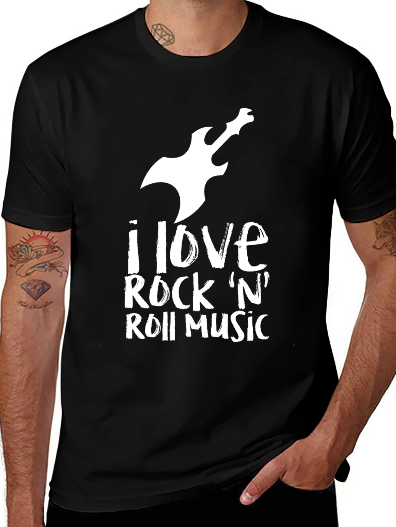 Rock N Roll Music Graphic Tee