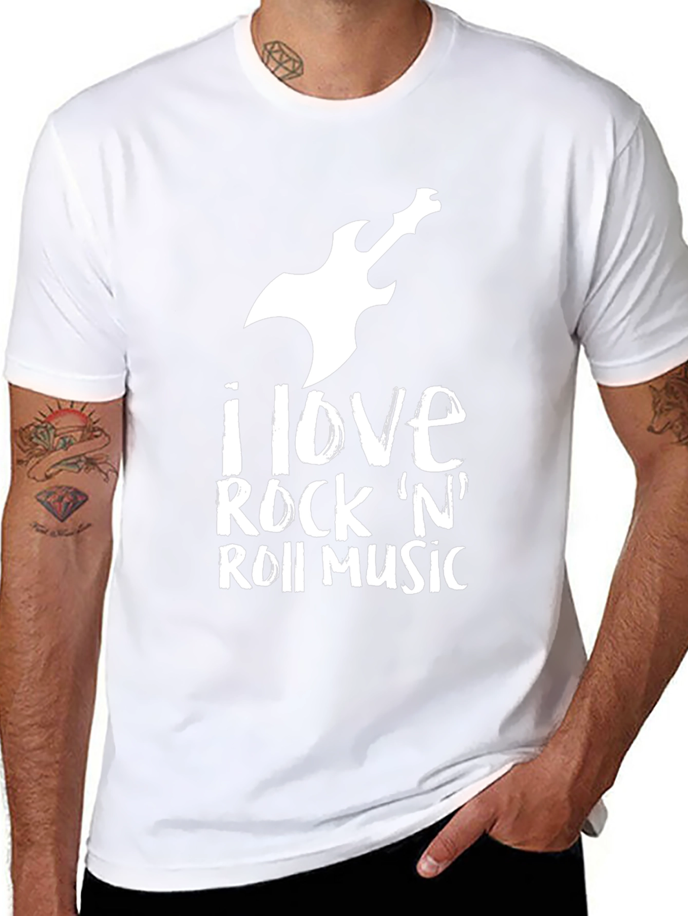 Rock N Roll Music Graphic Tee