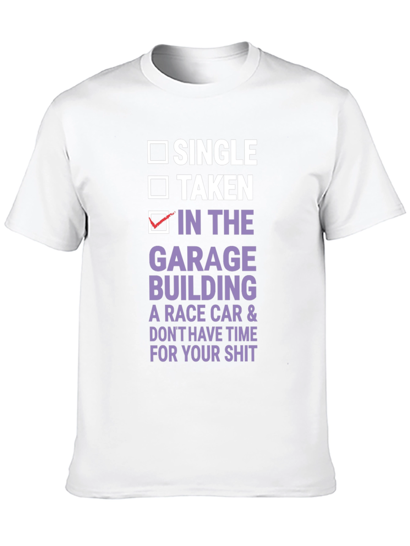 Garage Life T-Shirt - Racing Car Enthusiast Tee