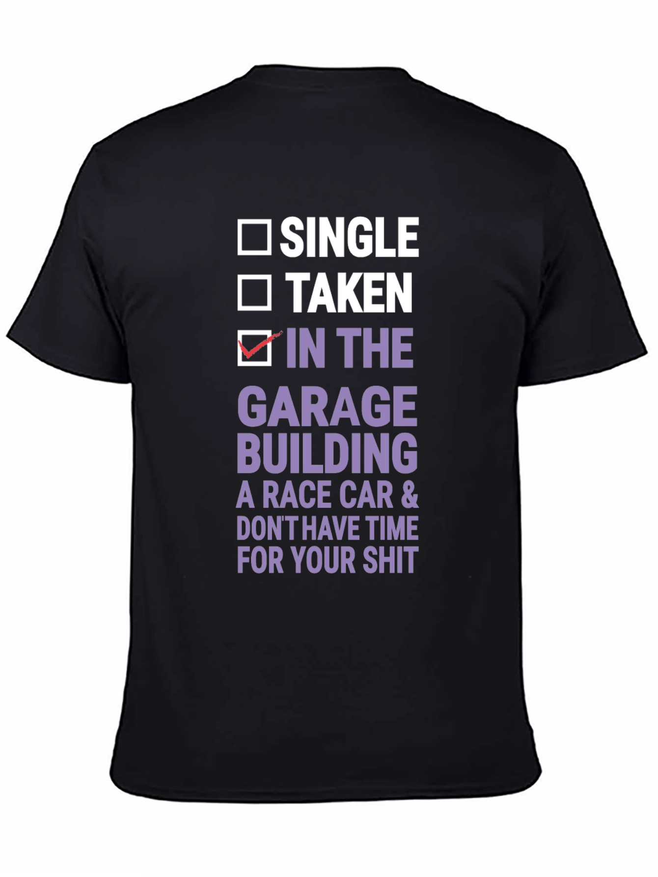 Garage Life T-Shirt - Racing Car Enthusiast Tee