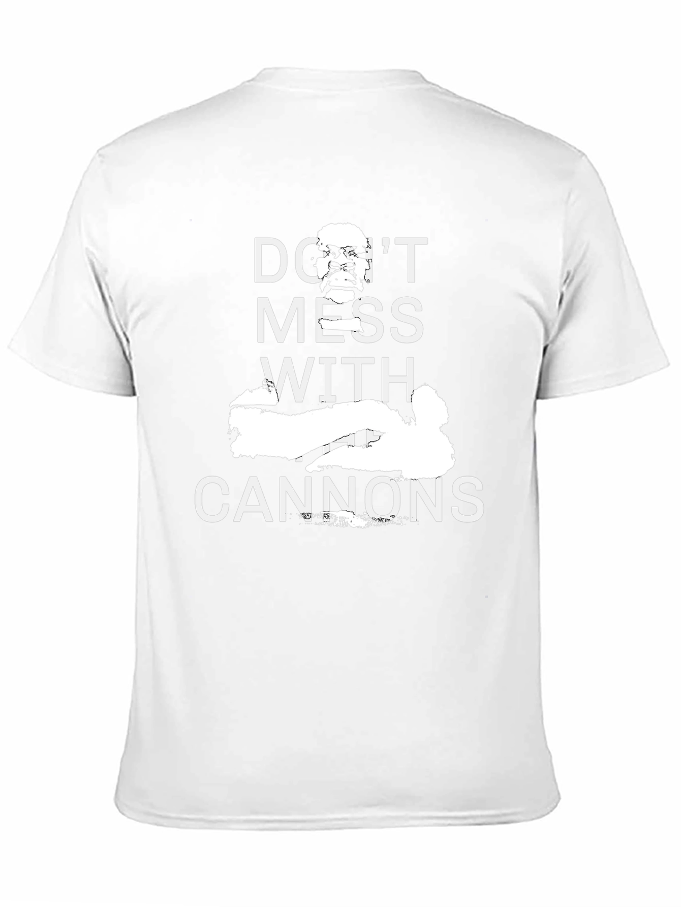 Dont Mess With Cannons Black T-Shirt