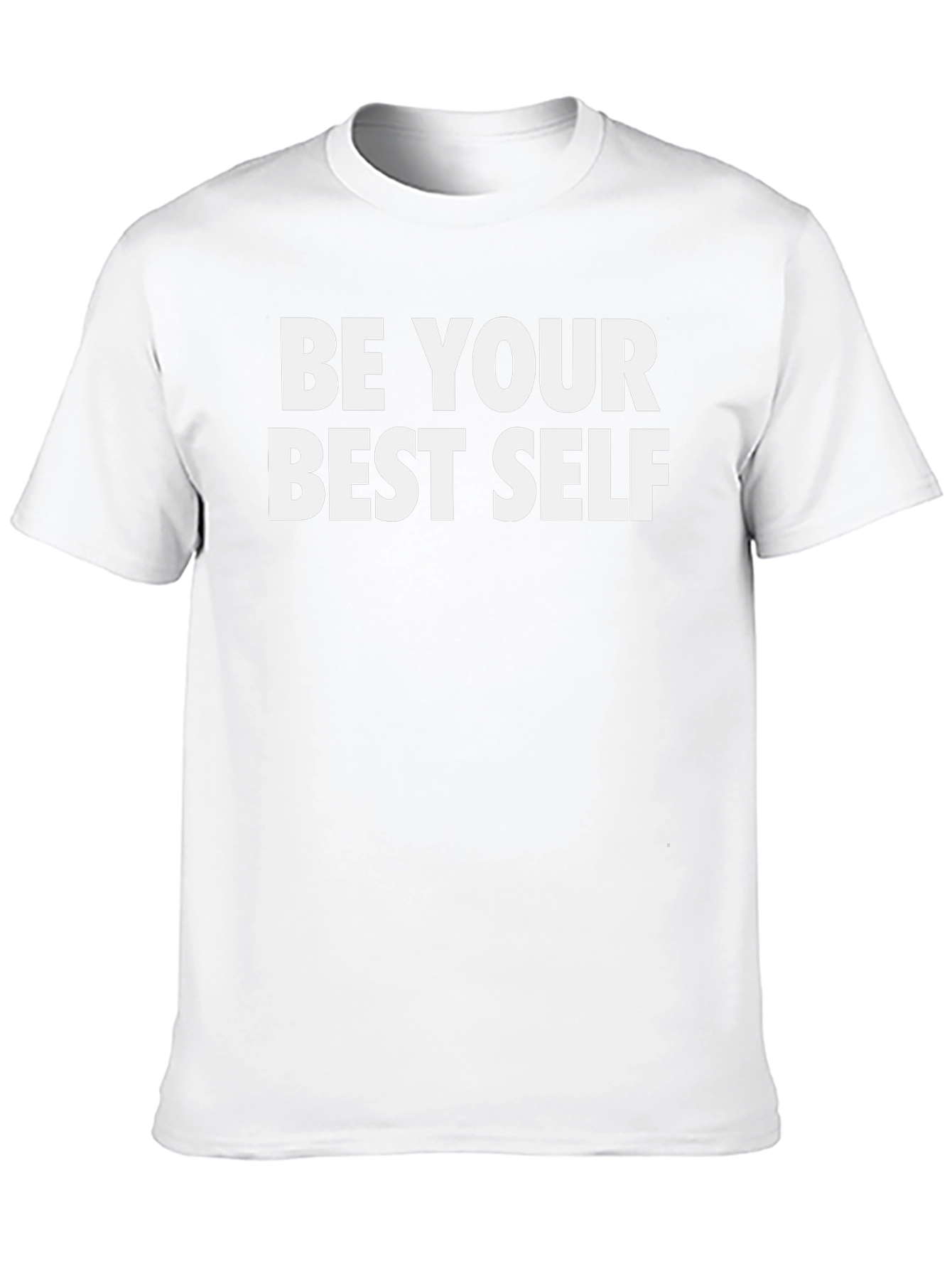 Be Your Best Self T-Shirt - Motivational Black Tee