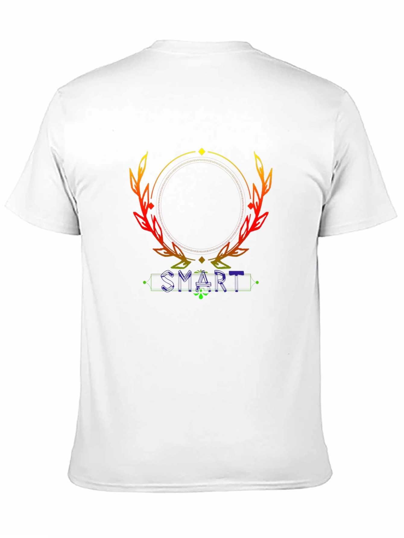 Stylish Black Graphic Tee - SMART Design