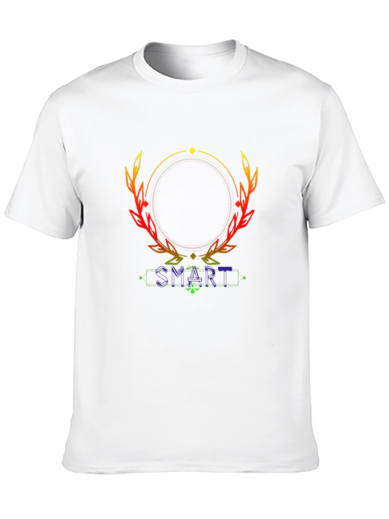 Stylish Black Graphic Tee - SMART Design