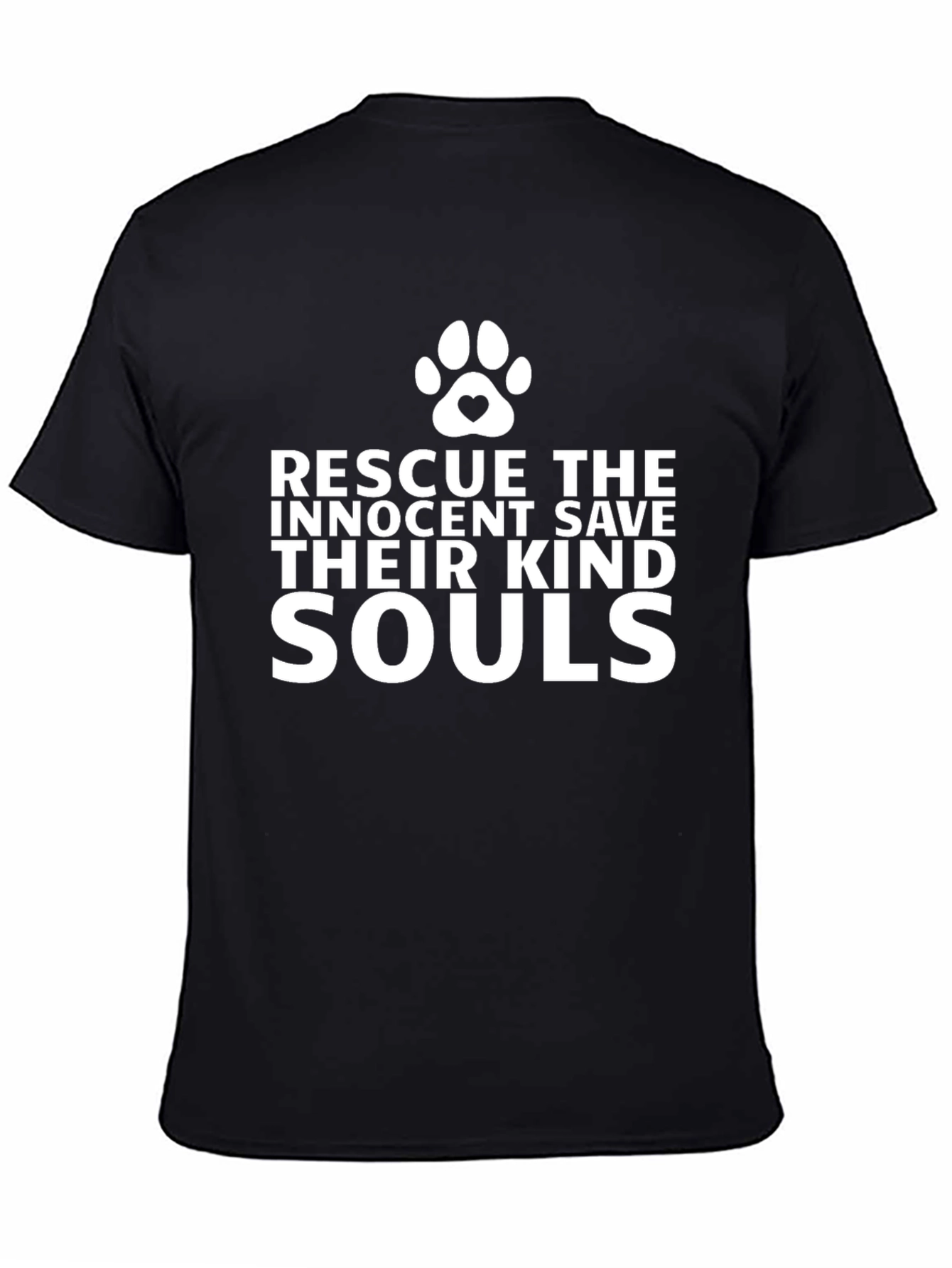 Rescue Their Kind Souls T-Shirt - Animal Lover Tee