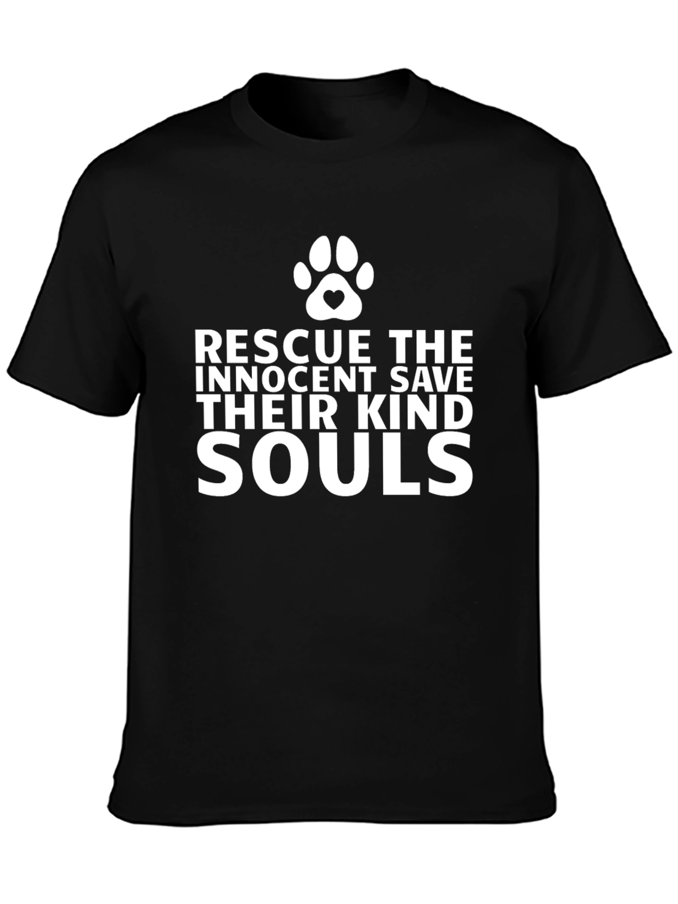 Rescue Their Kind Souls T-Shirt - Animal Lover Tee