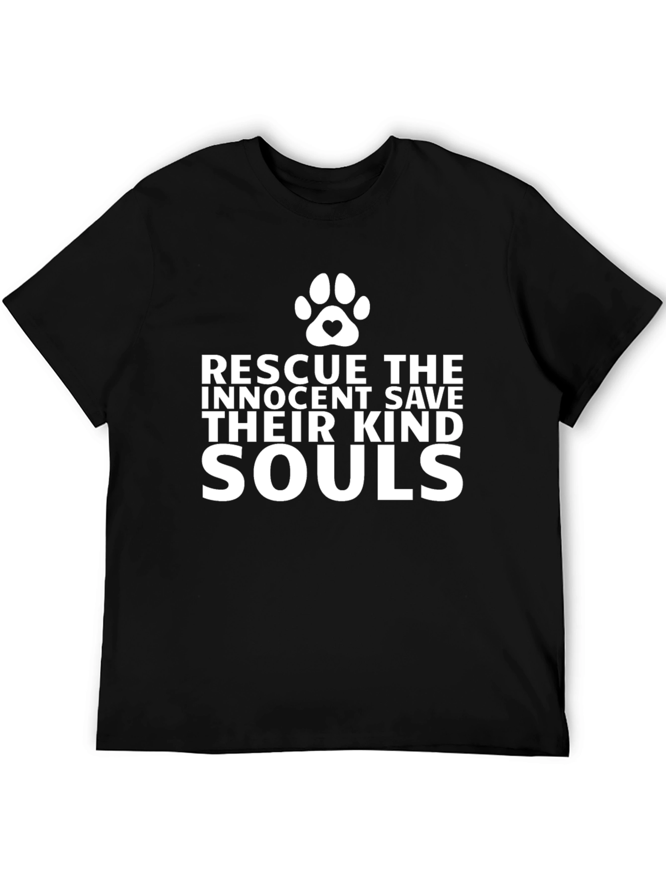 Rescue Their Kind Souls T-Shirt - Animal Lover Tee