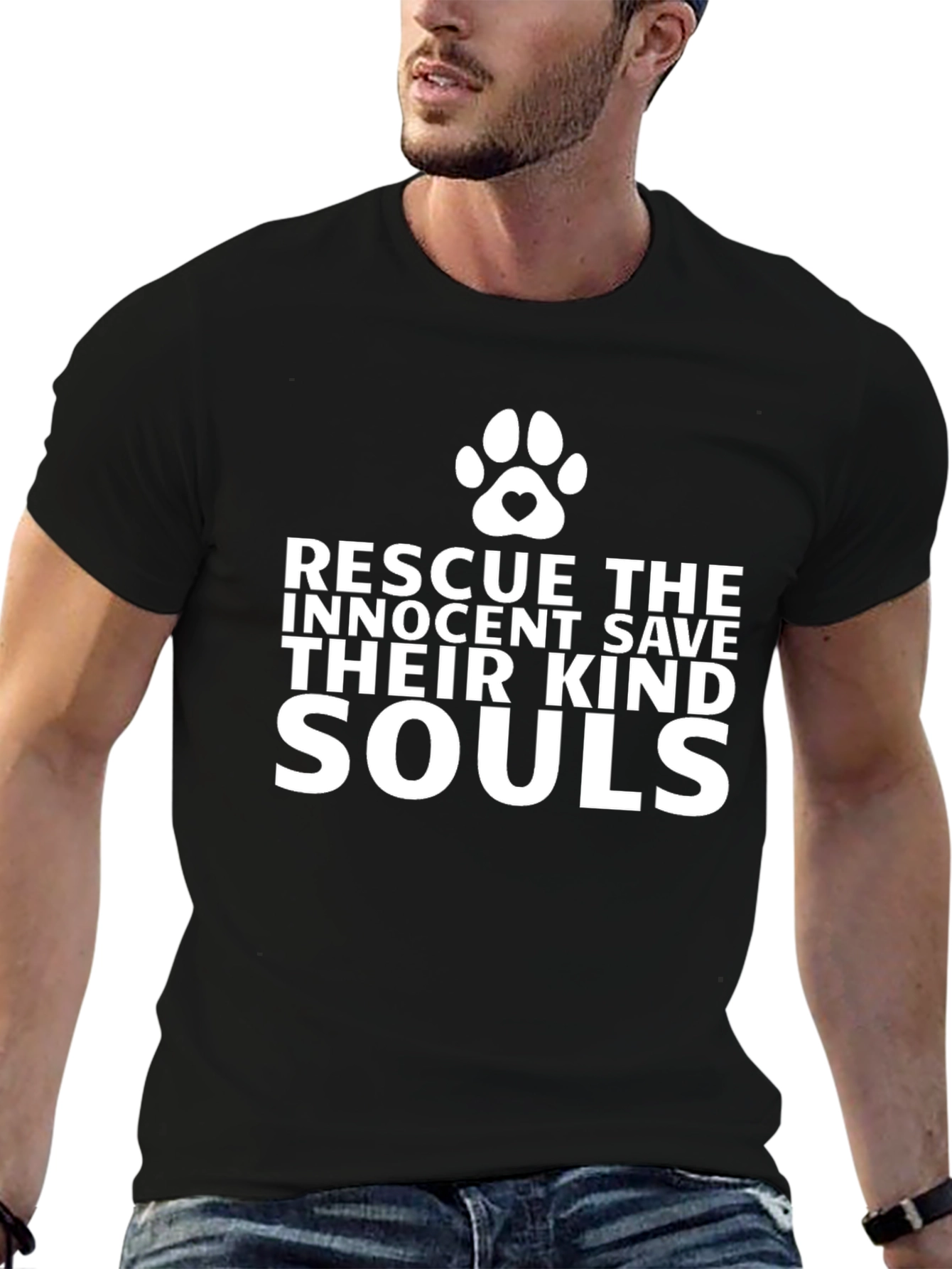 Rescue Their Kind Souls T-Shirt - Animal Lover Tee