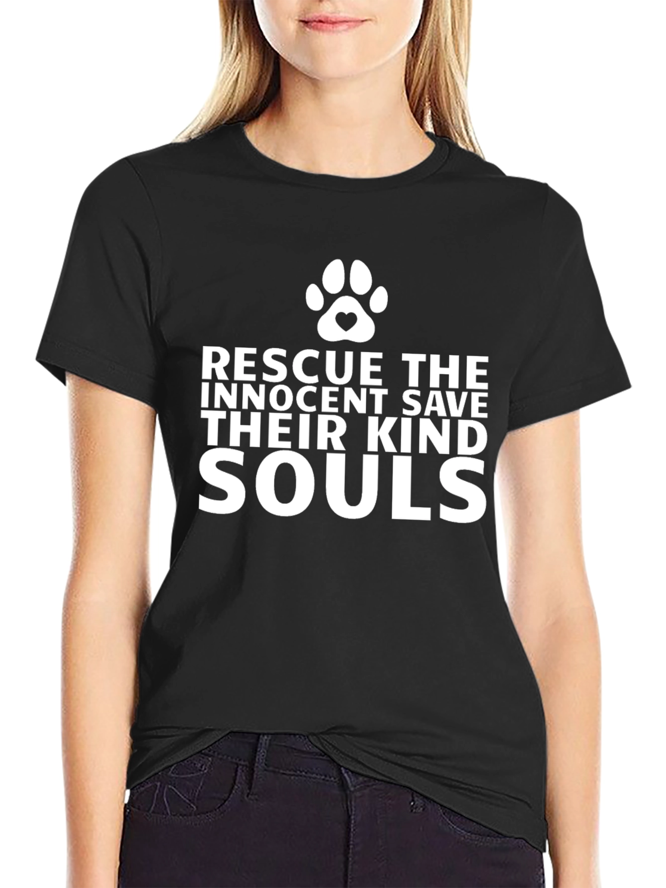 Rescue Their Kind Souls T-Shirt - Animal Lover Tee