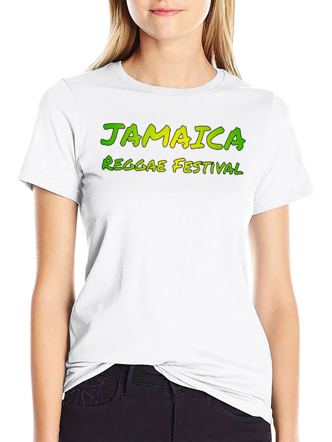 Jamaica Reggae Festival Black T-Shirt