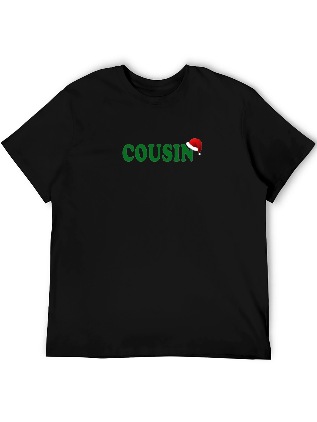 Cousin Christmas Santa Hat T-Shirt