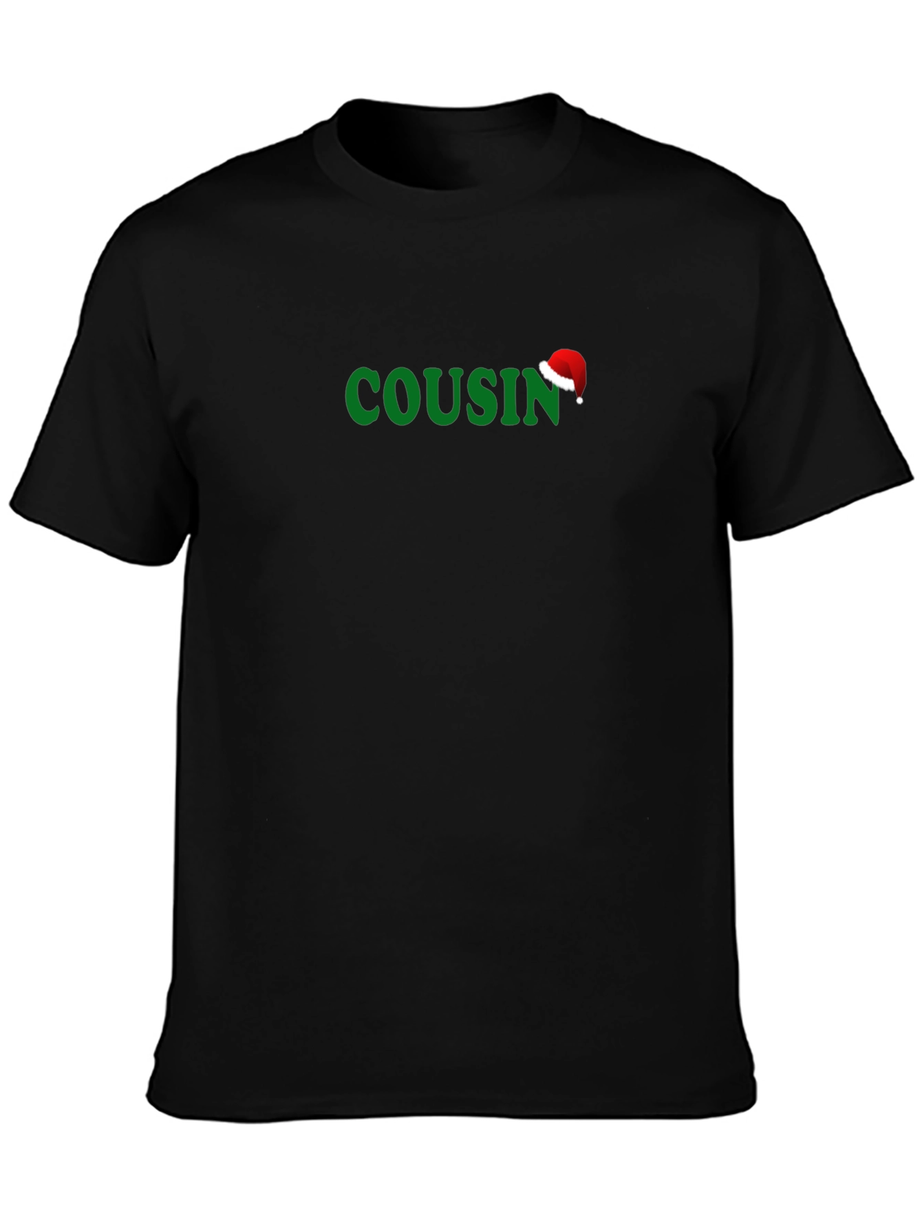 Cousin Christmas Santa Hat T-Shirt