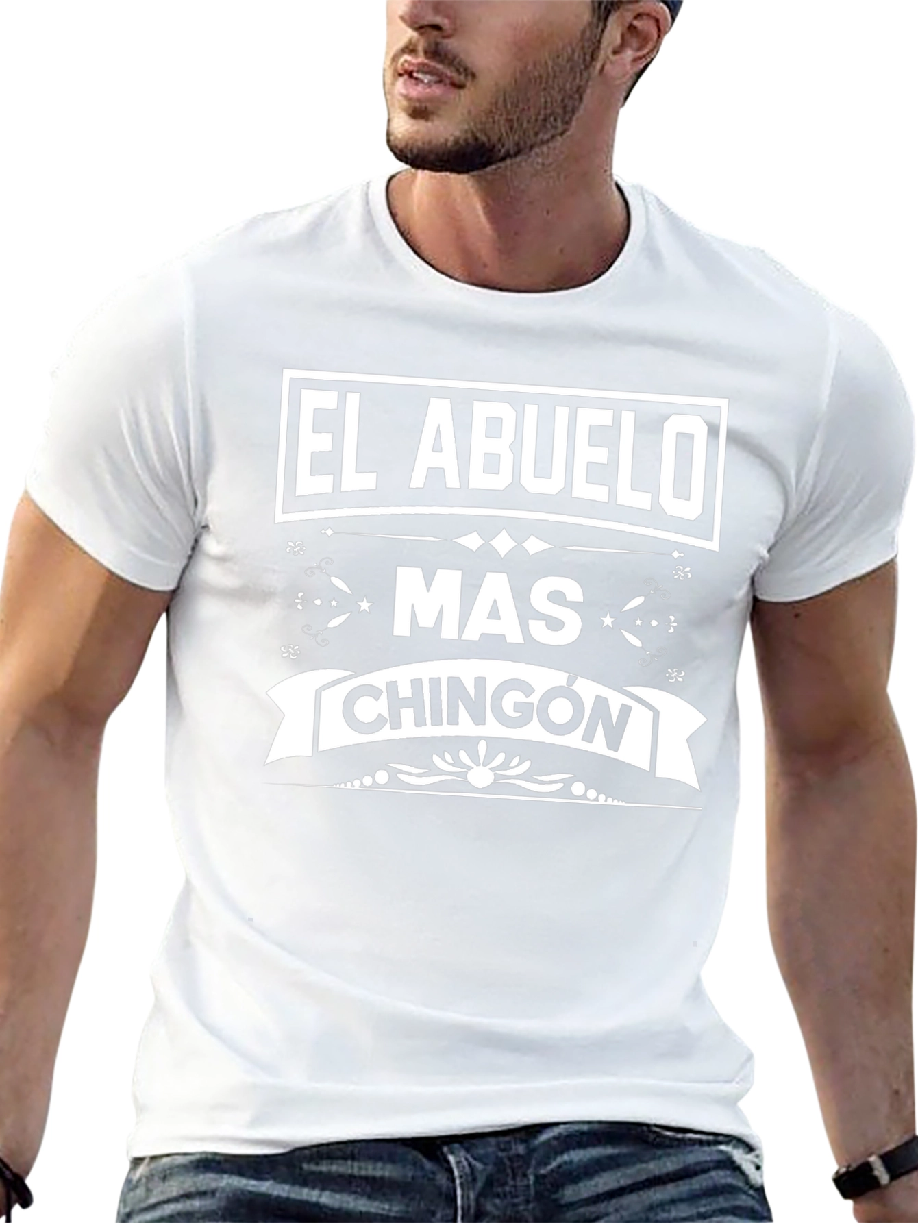 El Abuelo Mas Chingon T-Shirt - Cool Grandpa Gift