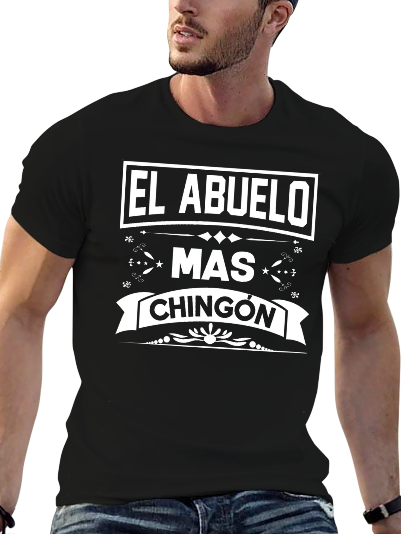 El Abuelo Mas Chingon T-Shirt - Cool Grandpa Gift