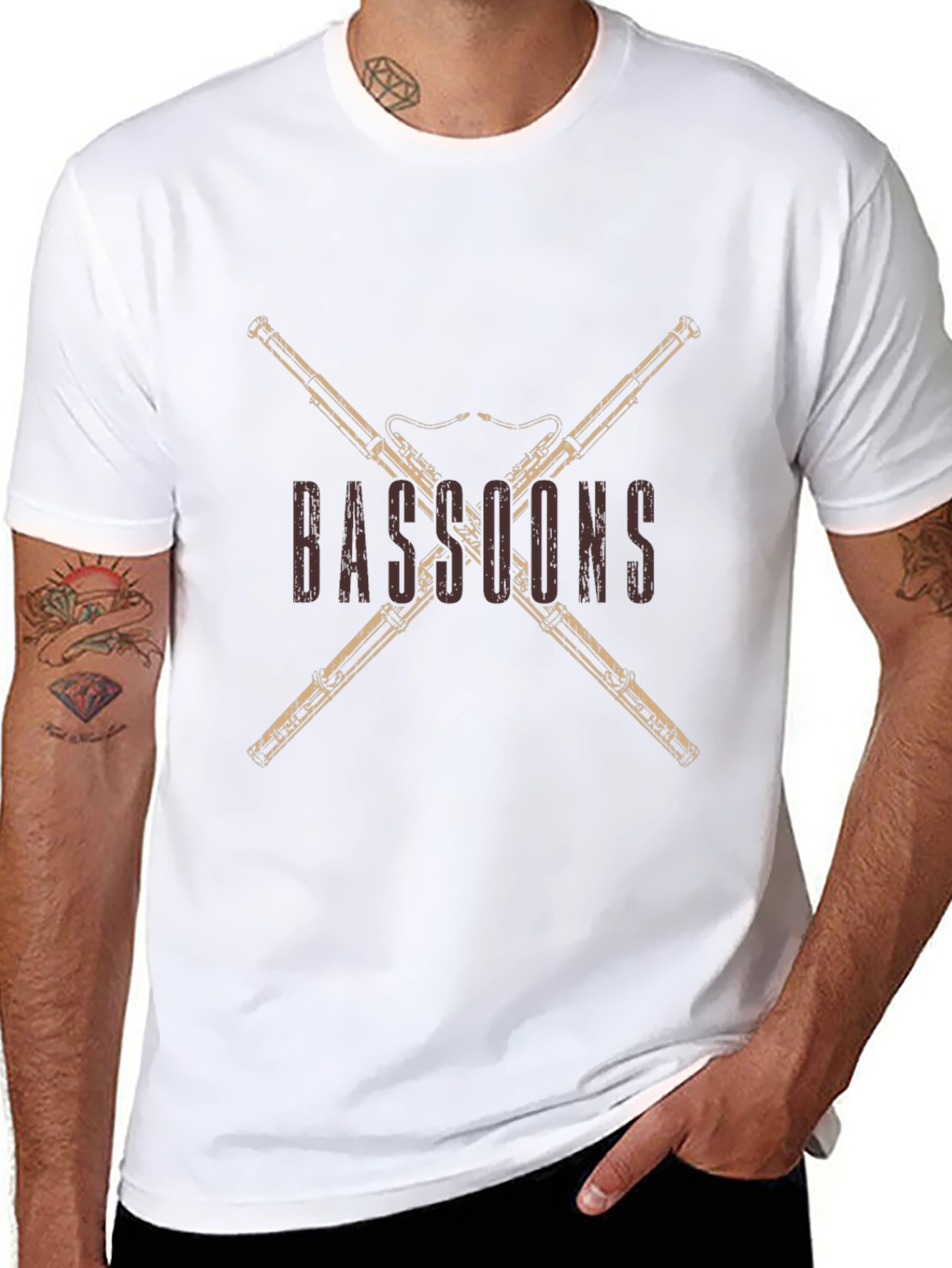 Bassoons T-Shirt - Musical Instrument Tee