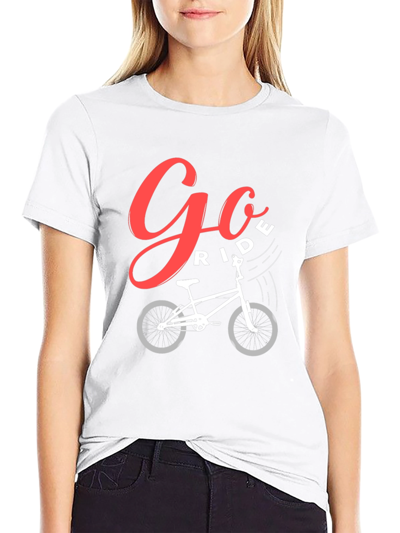 Go Ride T-Shirt - Bike Graphic Tee