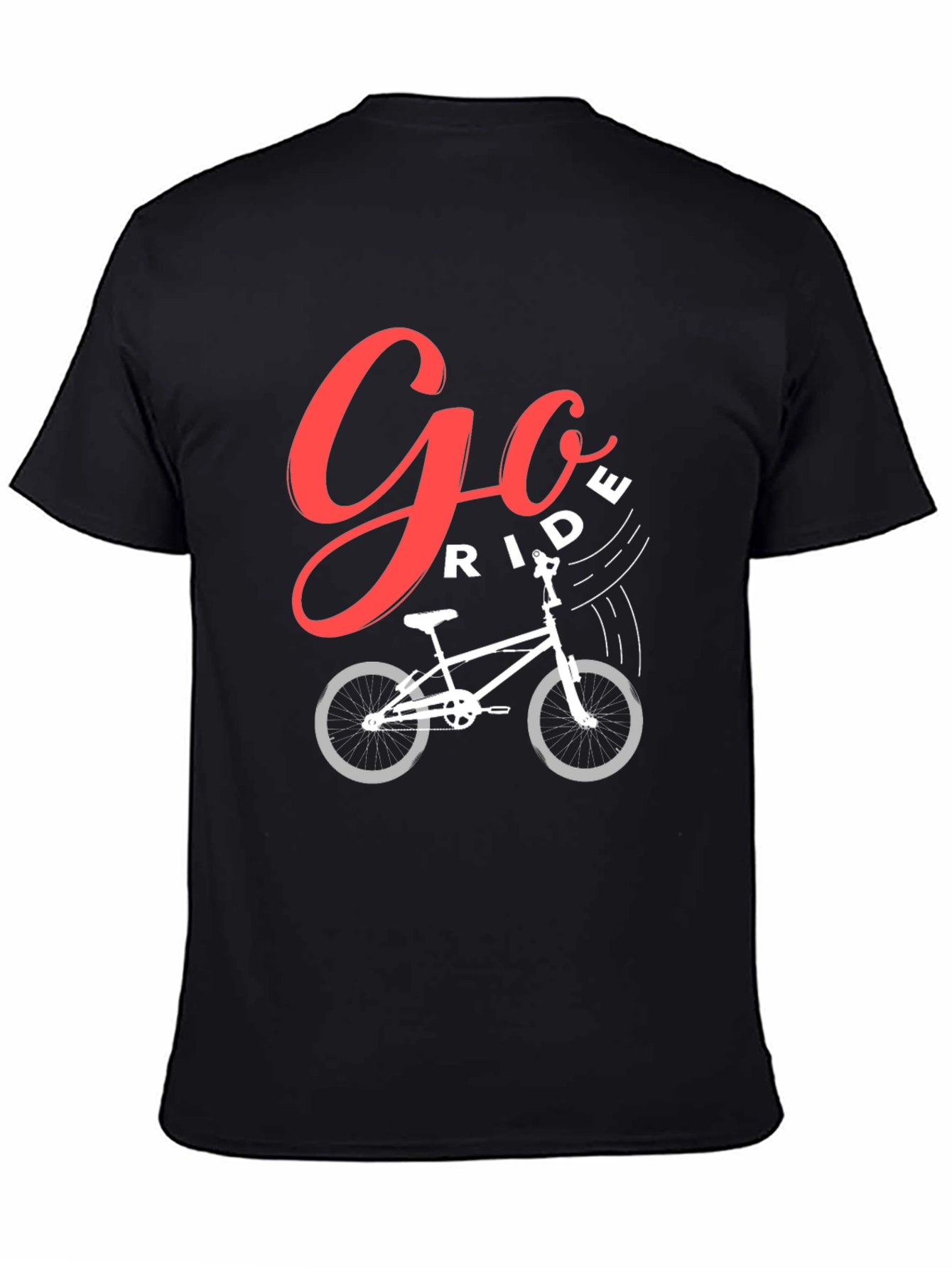 Go Ride T-Shirt - Bike Graphic Tee
