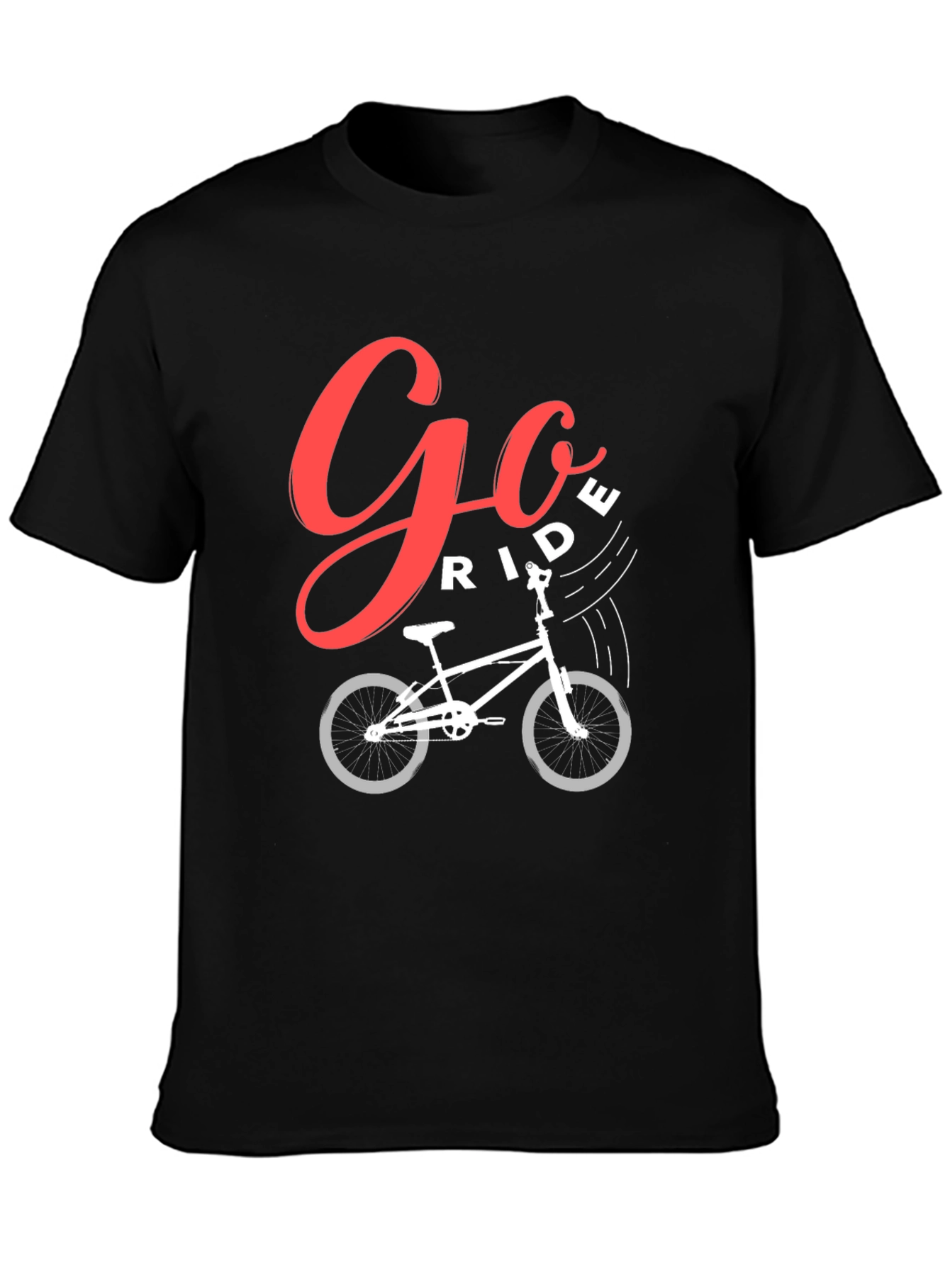 Go Ride T-Shirt - Bike Graphic Tee