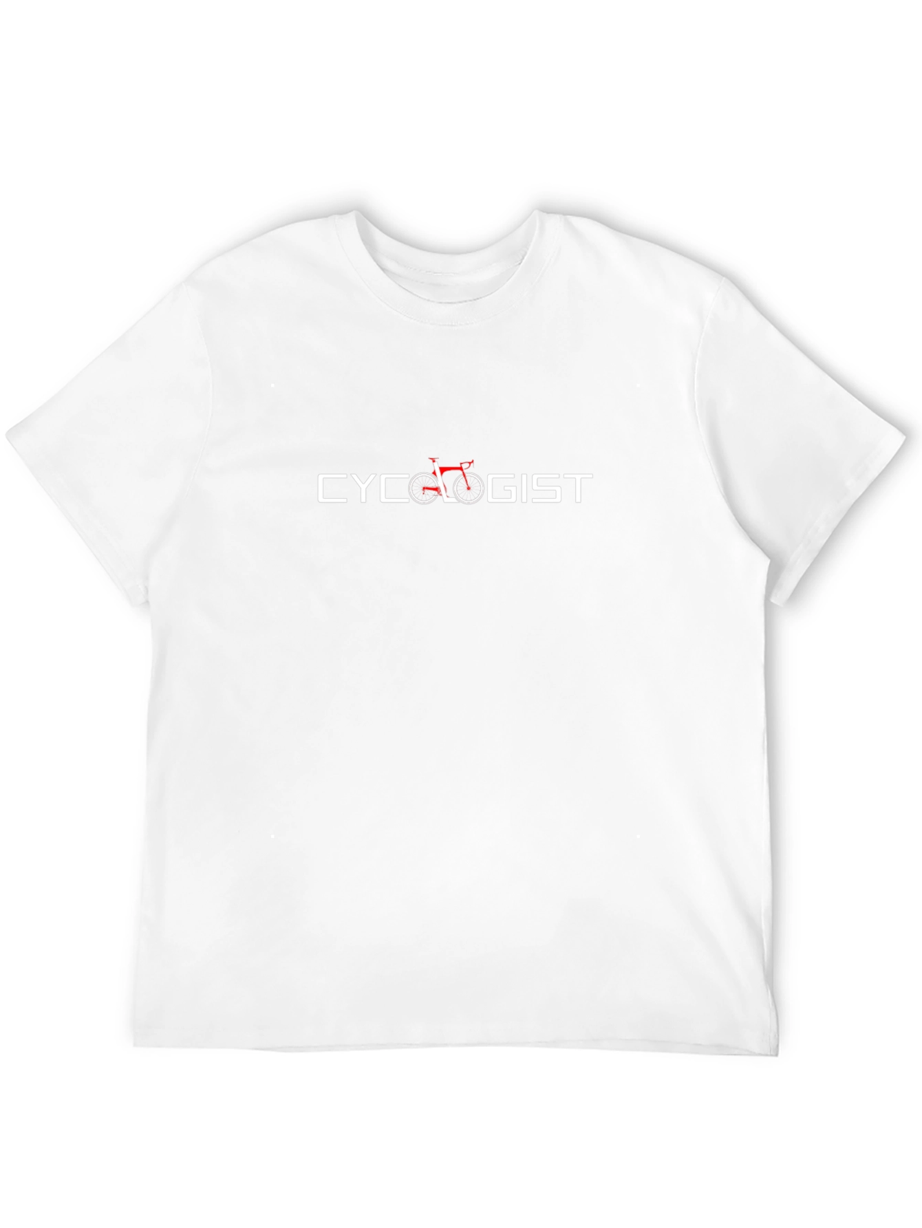 Cyclologist Graphic Tee - Black Cotton Blend T-Shirt