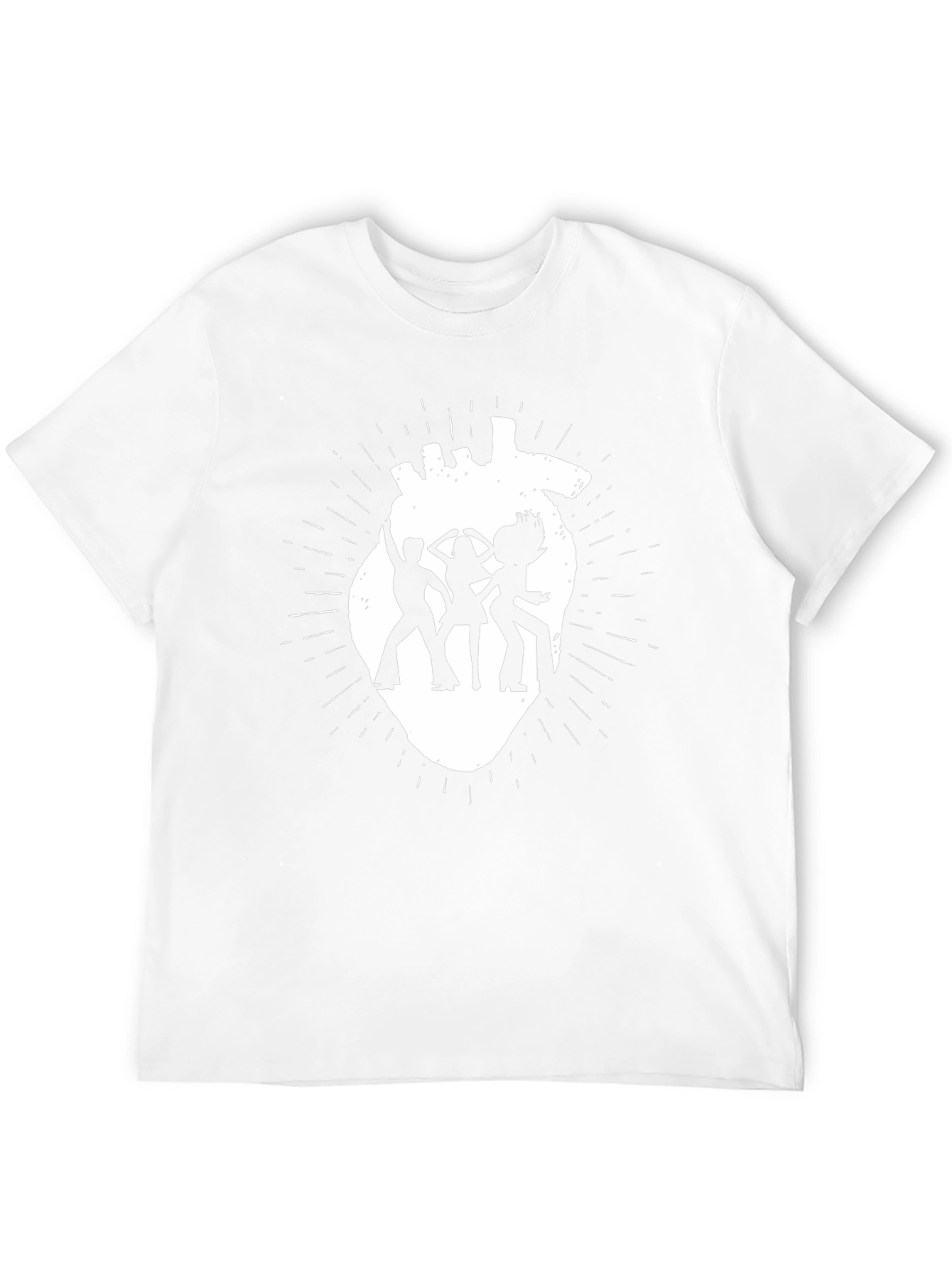 Retro Disco Heartbeat T-Shirt