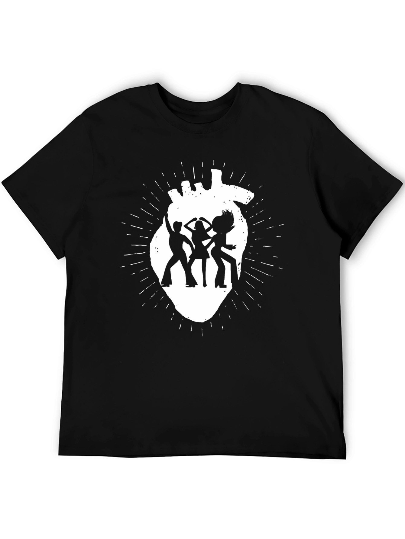 Retro Disco Heartbeat T-Shirt