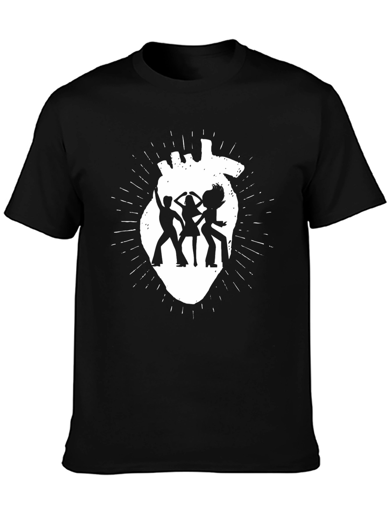 Retro Disco Heartbeat T-Shirt