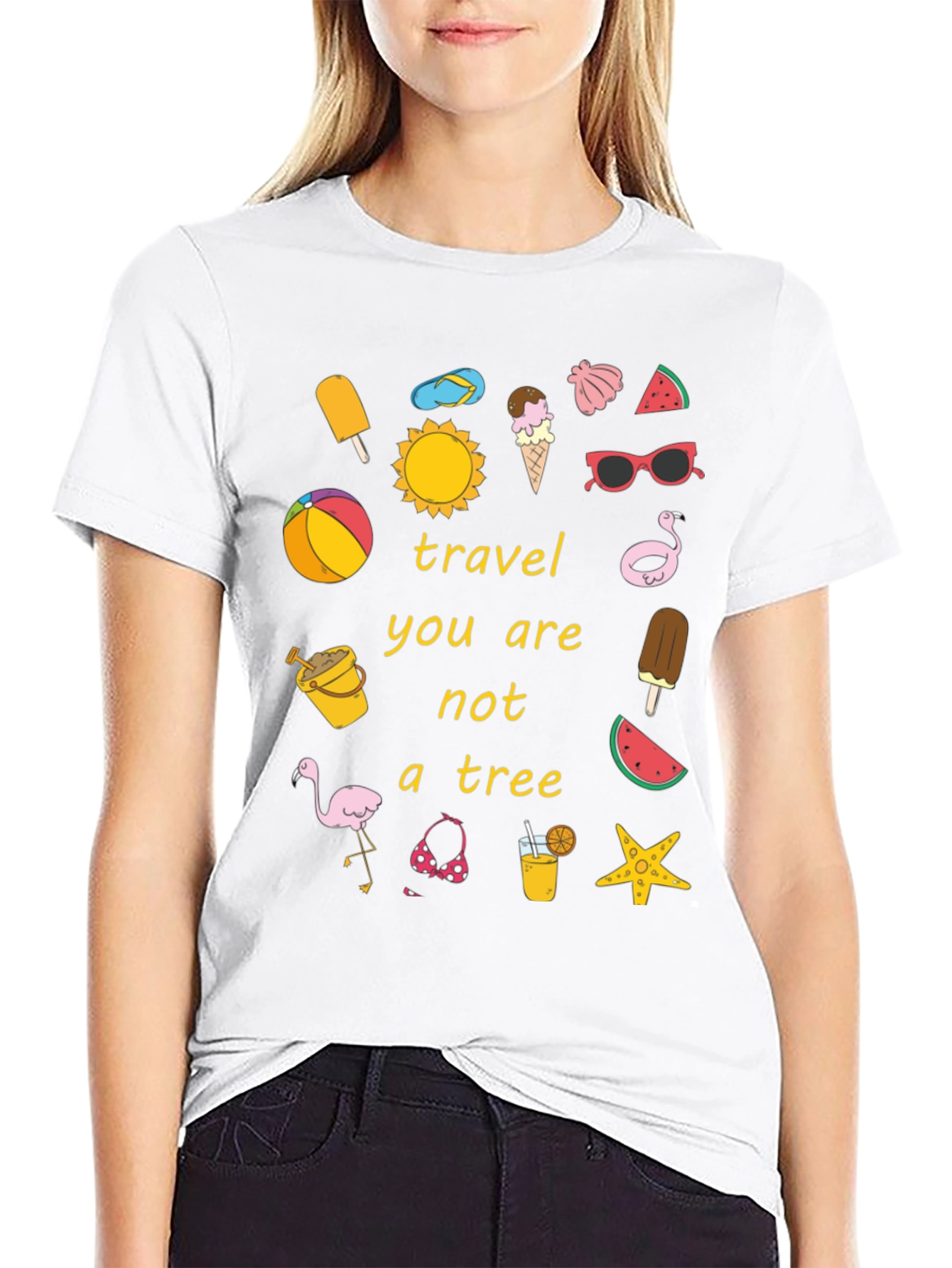 Travel You Are Not A Tree Tee