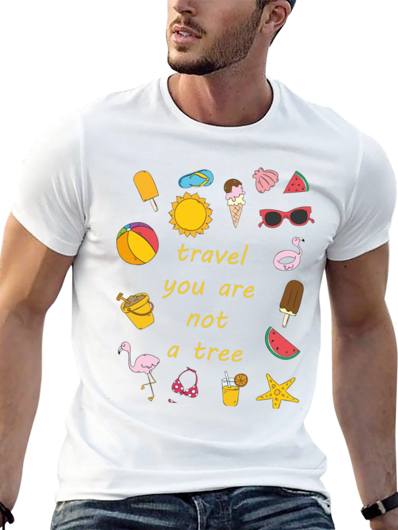 Travel You Are Not A Tree Tee