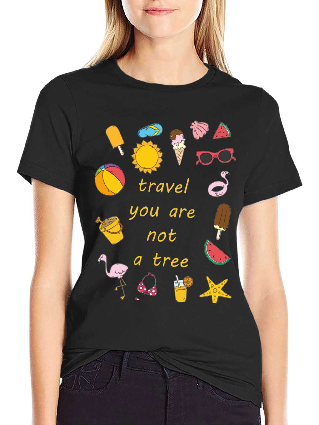 Travel You Are Not A Tree Tee