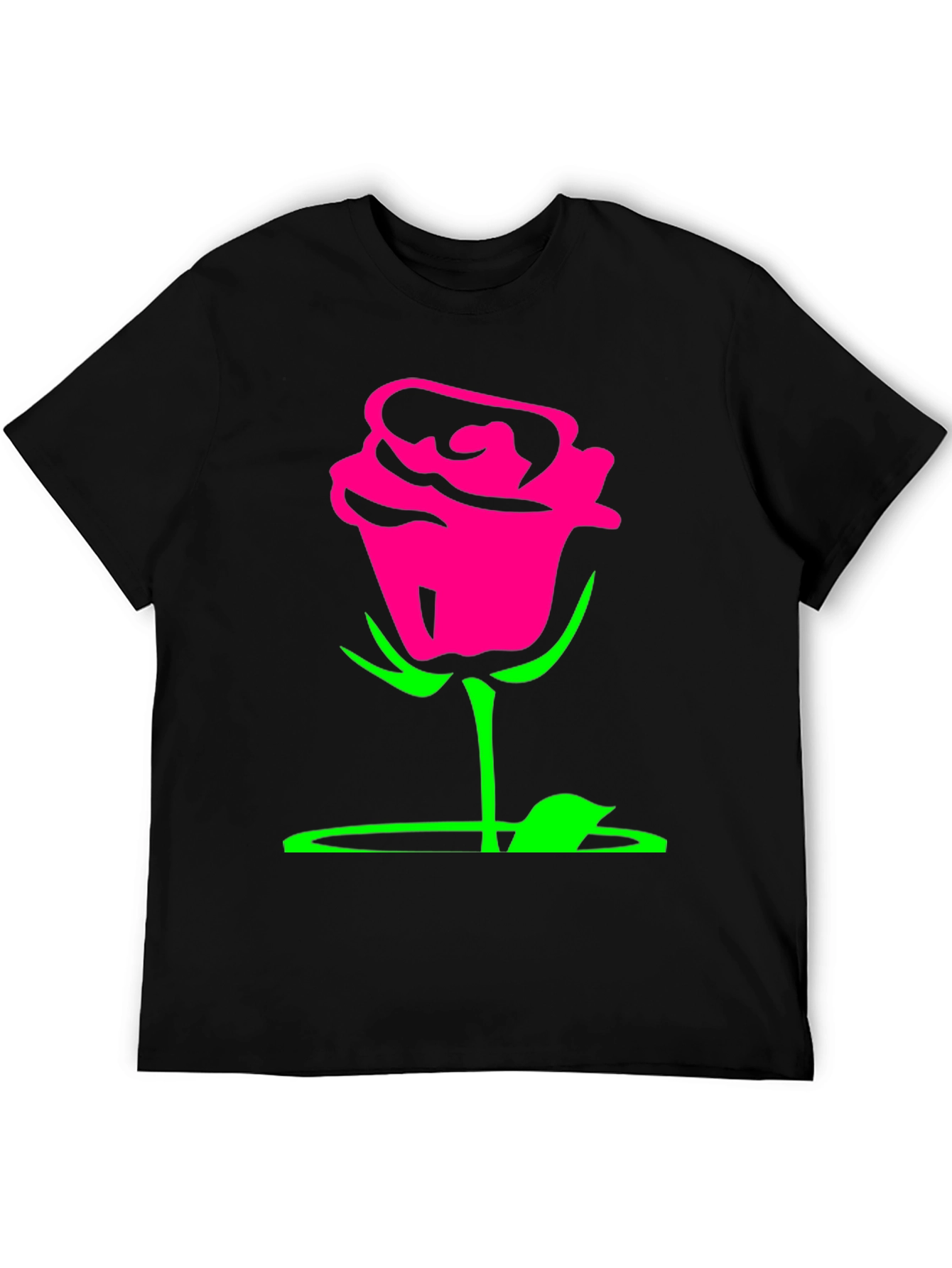 Rose Graphic Tee - Bold & Stylish