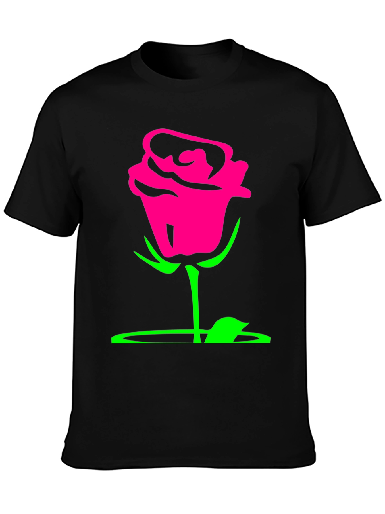 Rose Graphic Tee - Bold & Stylish