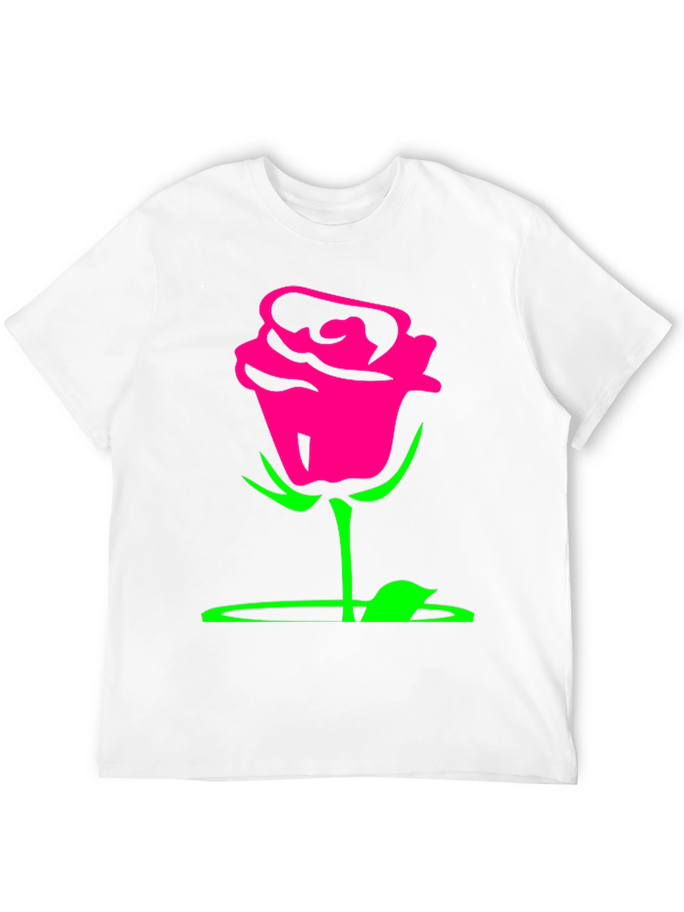 Rose Graphic Tee - Bold & Stylish