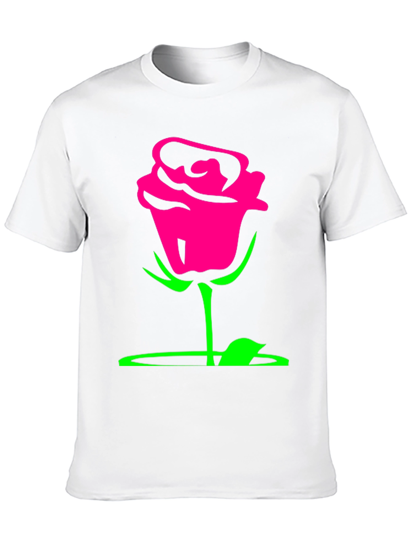 Rose Graphic Tee - Bold & Stylish