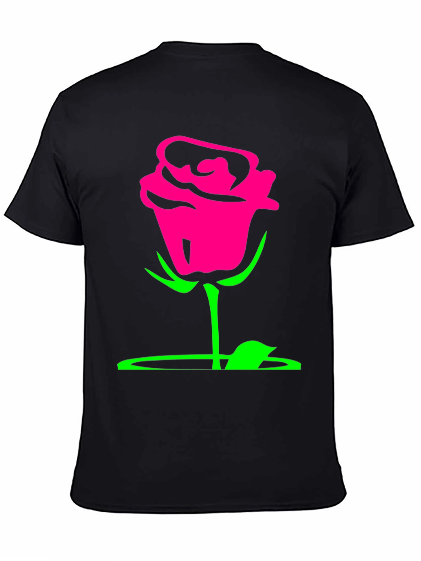 Rose Graphic Tee - Bold & Stylish