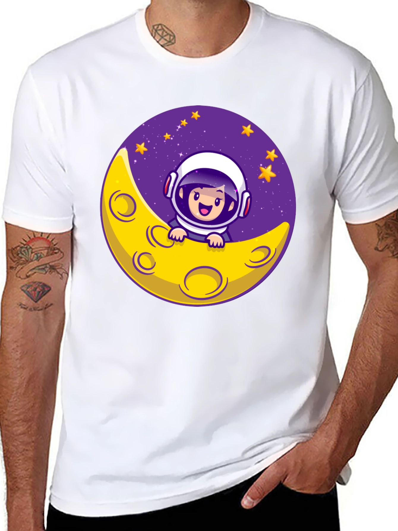 Astronaut Moon T-Shirt