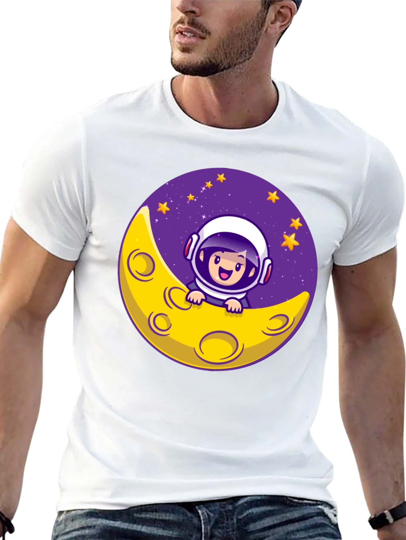 Astronaut Moon T-Shirt