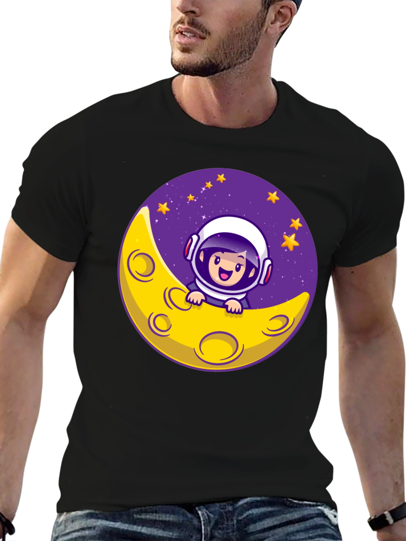 Astronaut Moon T-Shirt